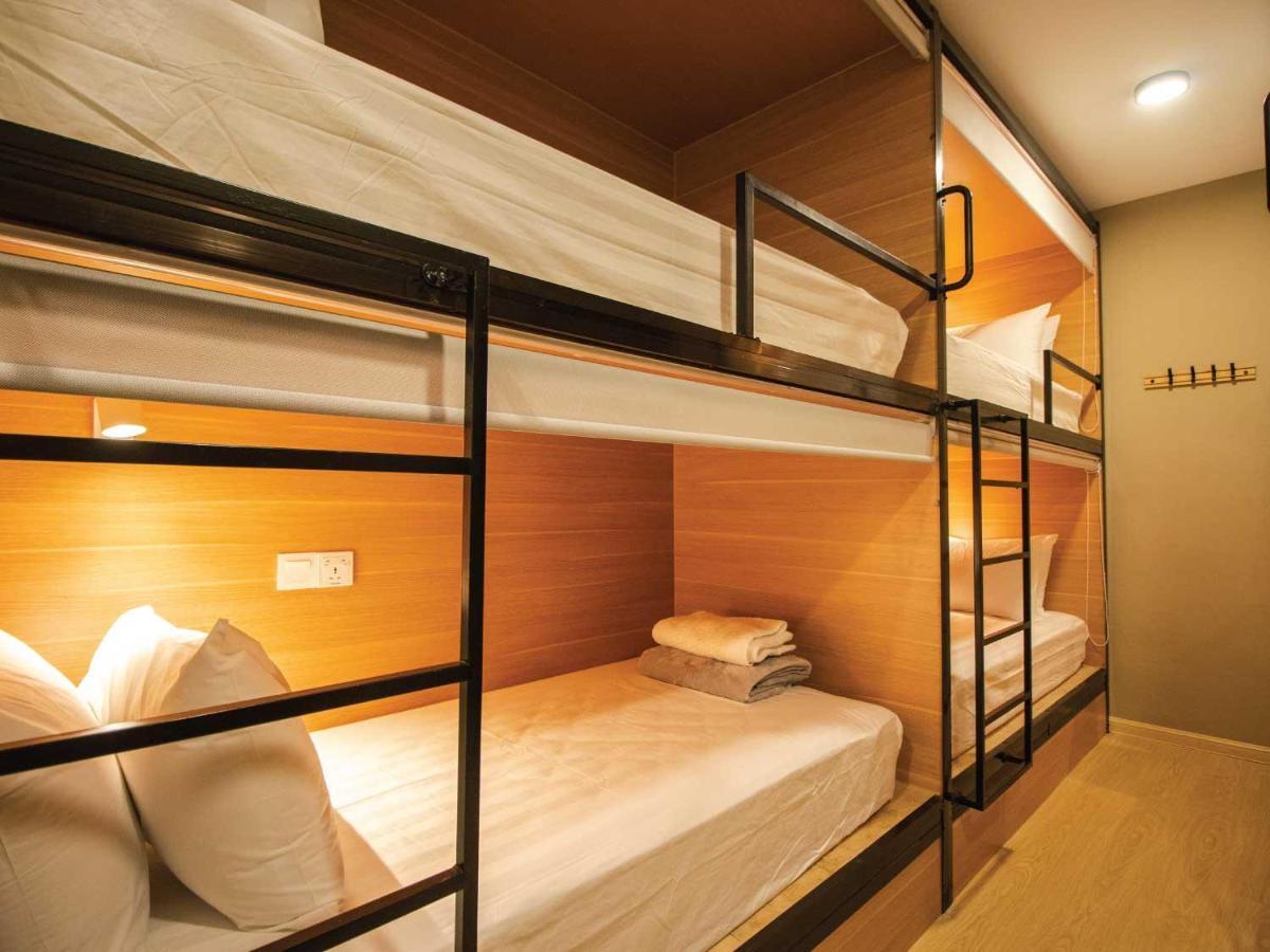 Hexa Hotel & Backpackers Capsules Bukit Bintang Kuala Lumpur Kültér fotó